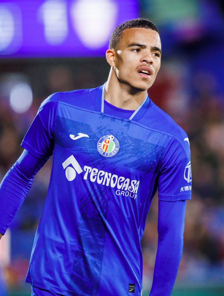 Mason Greenwood is currently on-loan at Getafe