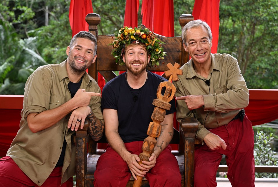 Sam Thompson was crowned the winner of I’m A Celebrity 2023