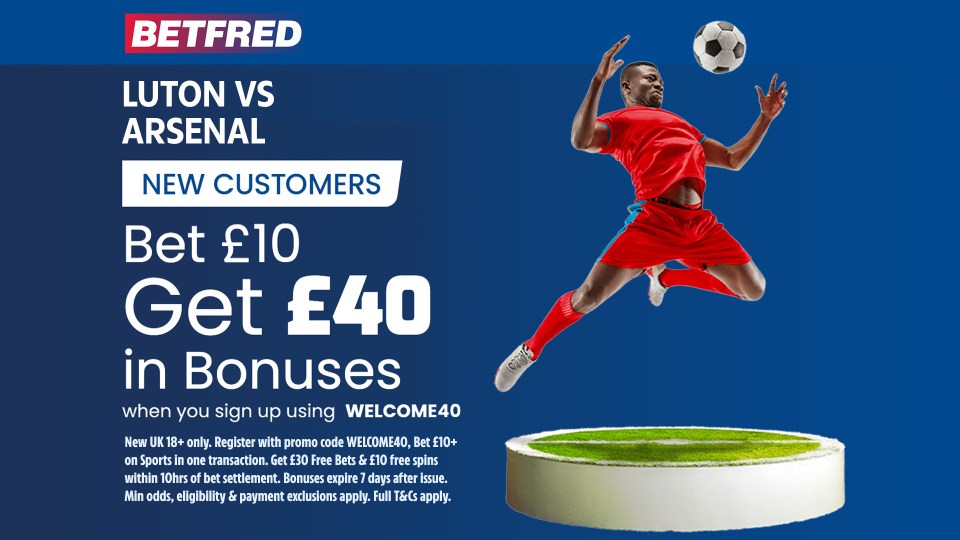 Aston Villa vs Man City: Get £40 in free bets and bonuses with Betfred