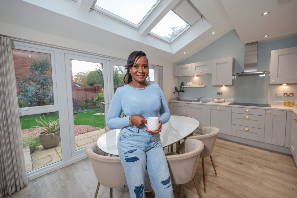 Lola Aremu moved into her £320,000 first home in Manchester in May