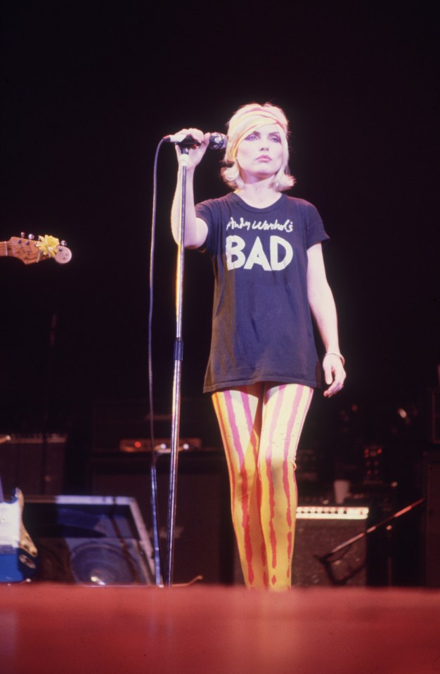 The super-tight fashion piece was also worn by Blondie singer Debbie Harry