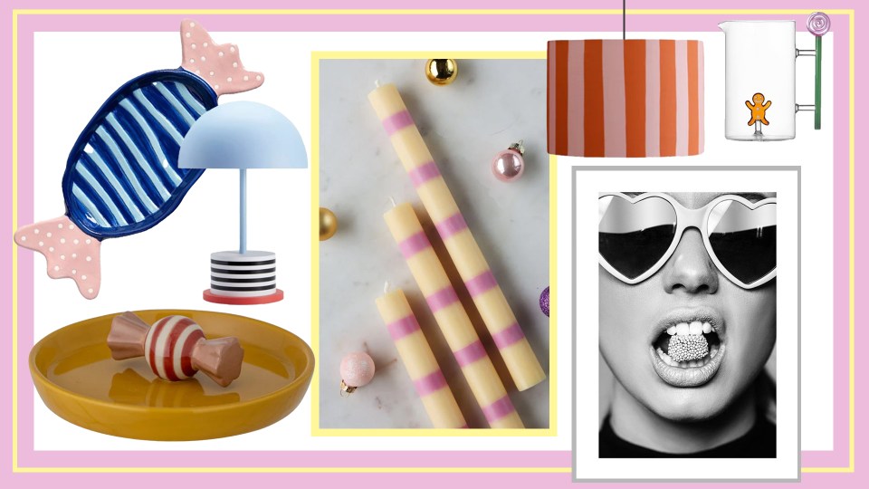 Update your home with the latest candy-inspired items