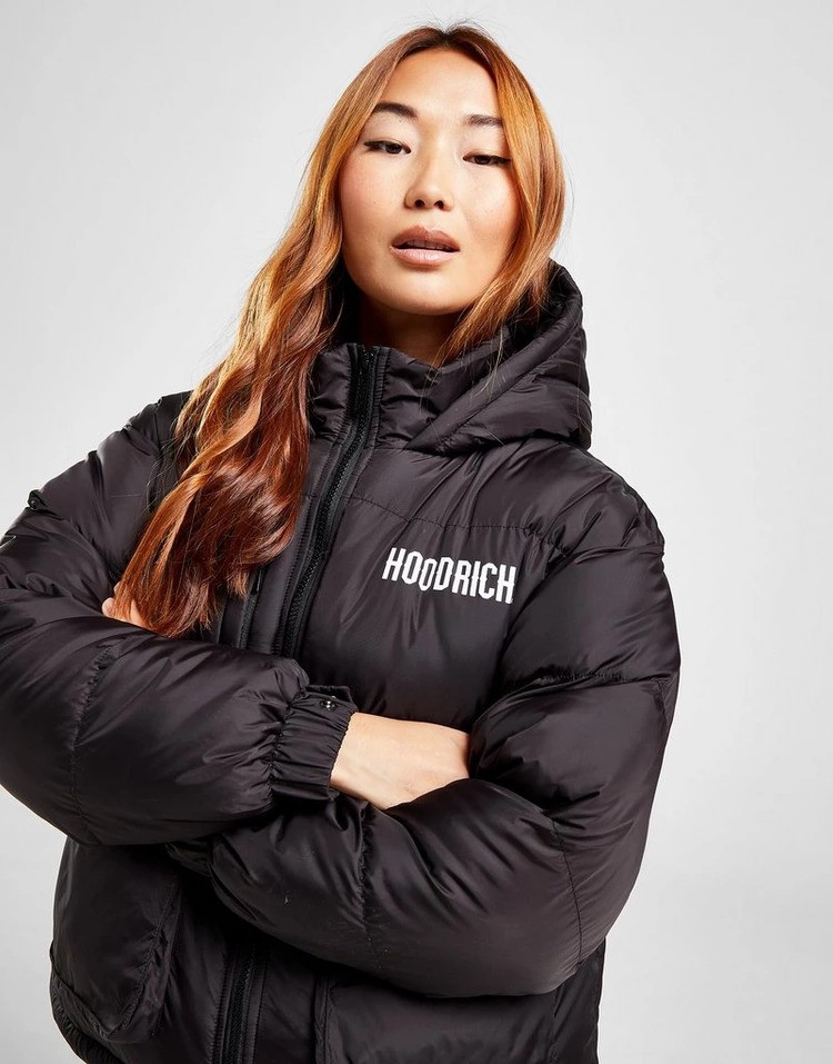 Beat the cold in this women's Puffer Jacket from Hoodrich