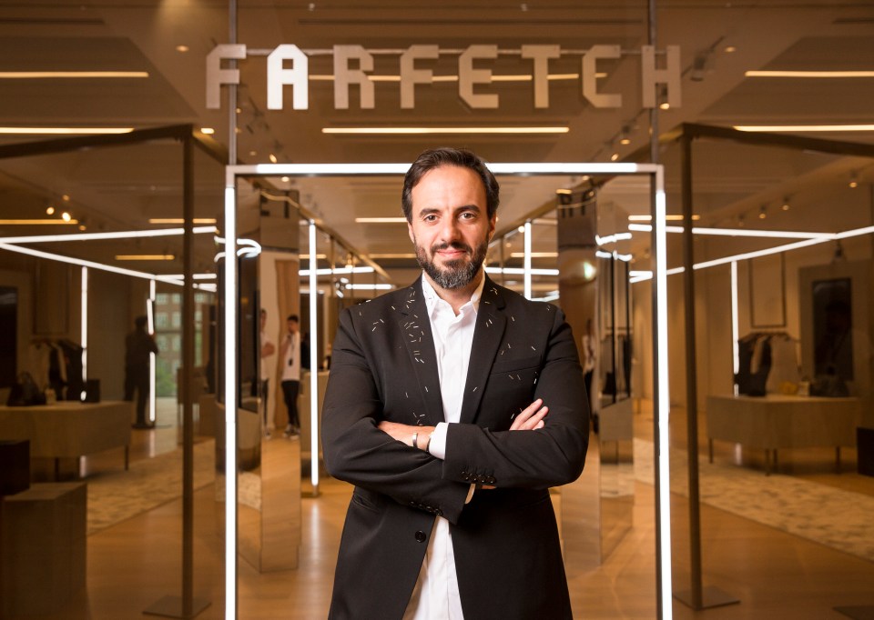 Jose Neves' Farfetch saw a spectacular fall this year and was only saved from bankruptcy in a £395million deal with South Korea's Coupang