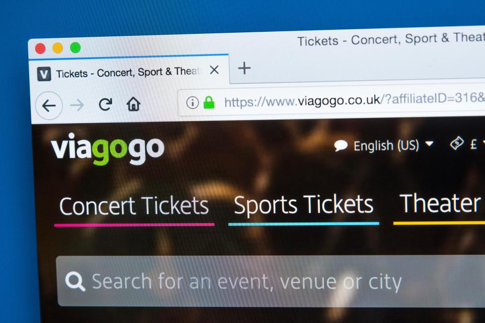 Viagogo operates in over 90 countries.