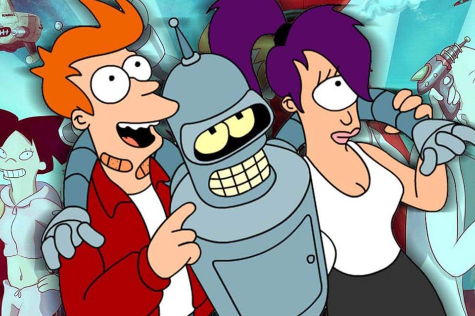 Fry, Bender, and Leila. are back in season 12 of Futurama