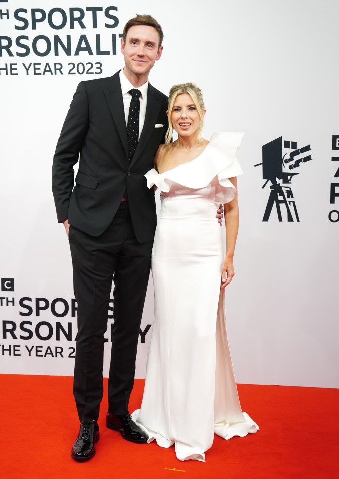 Stuart Broad and Mollie King looked stunning