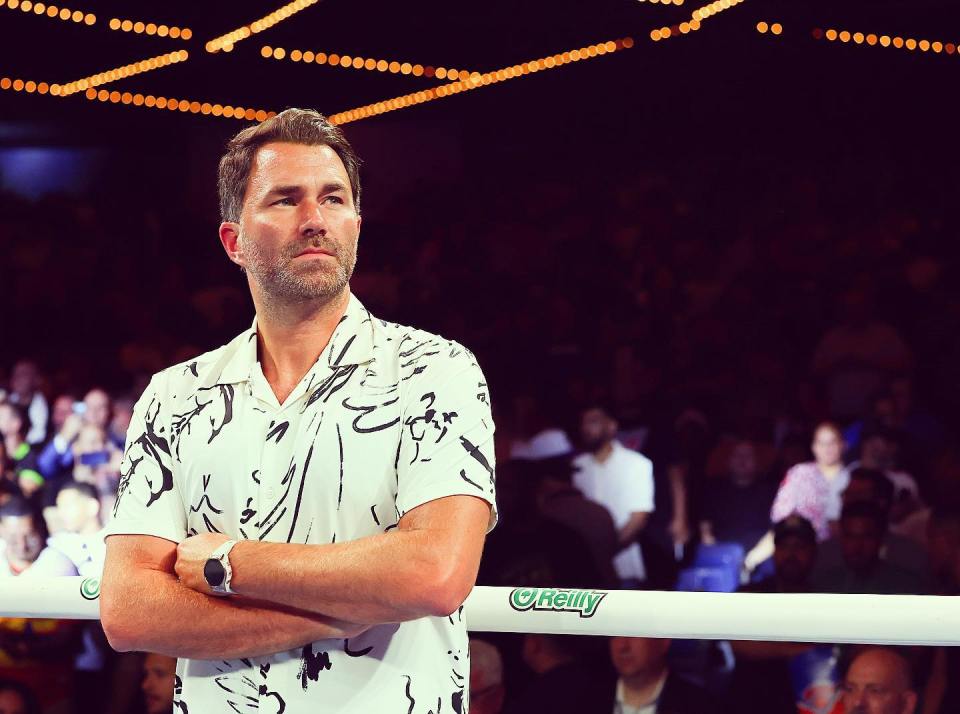 Matchroom Sports supremo Eddie Hearn has built a fierce reputation in boxing