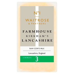 The No 1 Waitrose and Partners Farmhouse Kirkham’s Lancashire cheese was added to the recall list