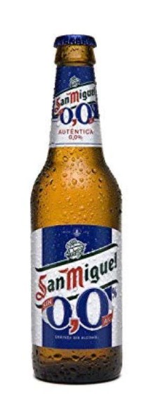 San Miguel alcohol-free lager is £15.95 for two 330ml bottles