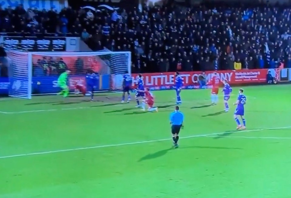 Fans labelled it the 'most embarrassing own goal ever' on social media