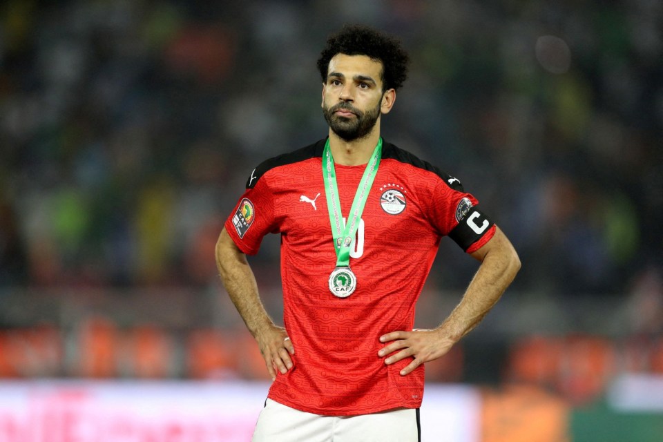 Liverpool and Egypt star Mohamed Salah lost to Senegal in the 2022 AFCON final on penalties