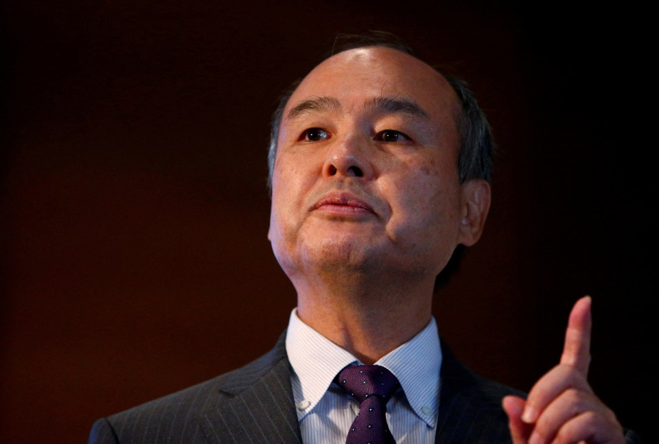 Billionaire Masayoshi Son lost a record £25billion from his tech-focused Softbank Vision Fund