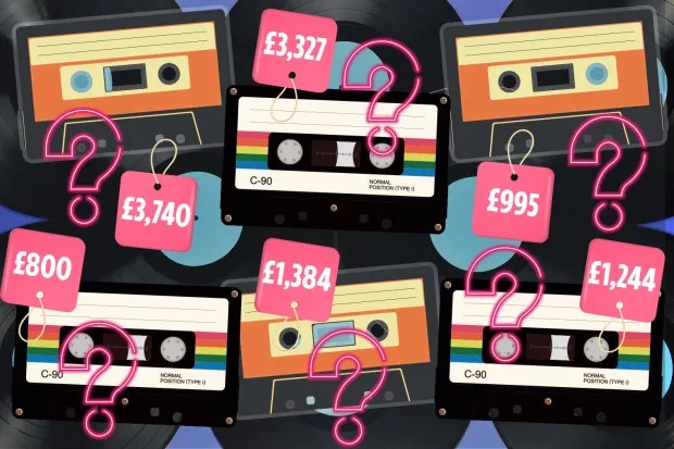 We reveal the most rare and valuable cassette tapes worth £1000s