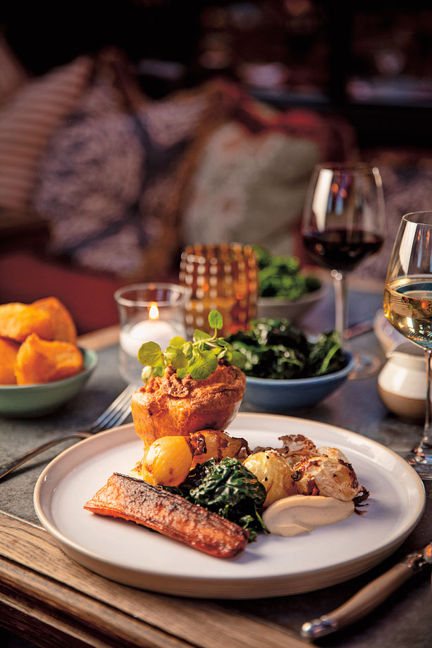 Find fine British dishes at The Garden Room