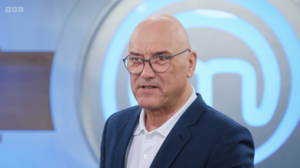 Gregg Wallace seemed quite taken aback by her tears