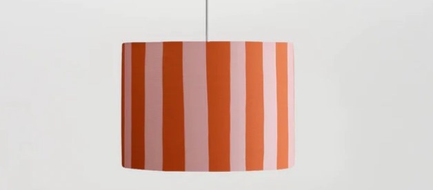 Earn your style stripes with this lampshade