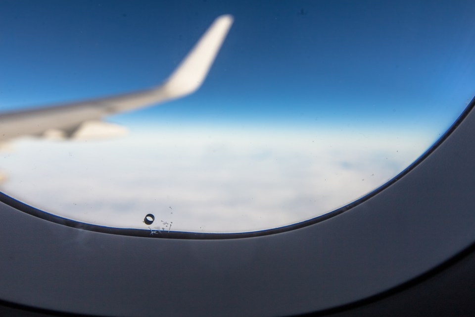 The "bleed holes" are needed due to the change in cabin pressure