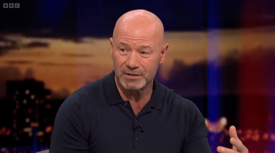 Alan Shearer did not hold back on the Man Utd team on Match Of The Day