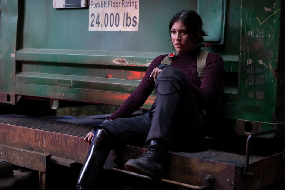 Alaqua Cox as Maya Lopez in Marvel Studios' Echo, exclusively on Disney+ next year