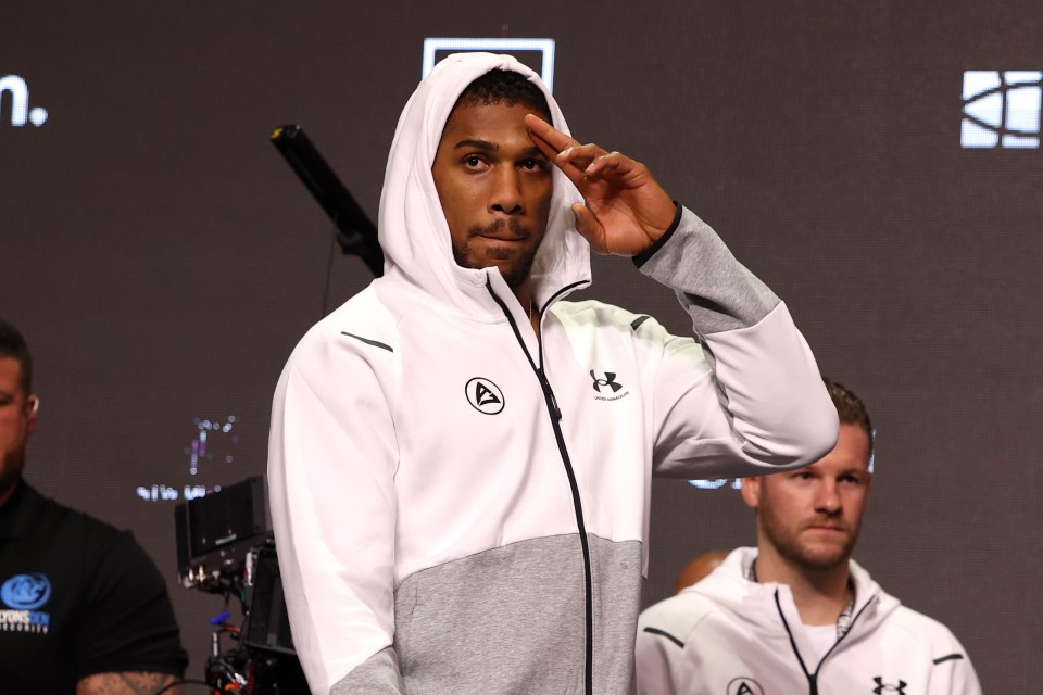 Anthony Joshua takes on Otto Wallin in Saudi Arabia