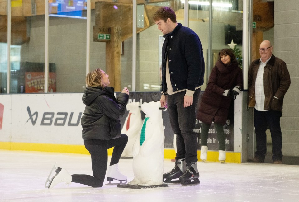 Belle was proposed to by Tom and asked for some time before going through with the engagement