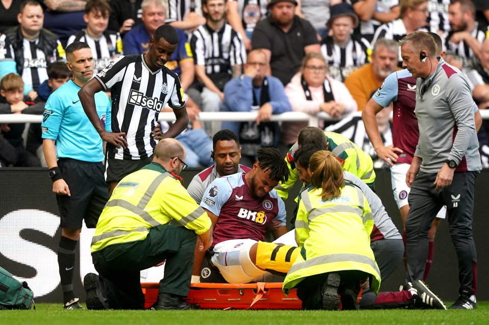 Mings has kept fans up to date with his recovery after suffering the horror injury