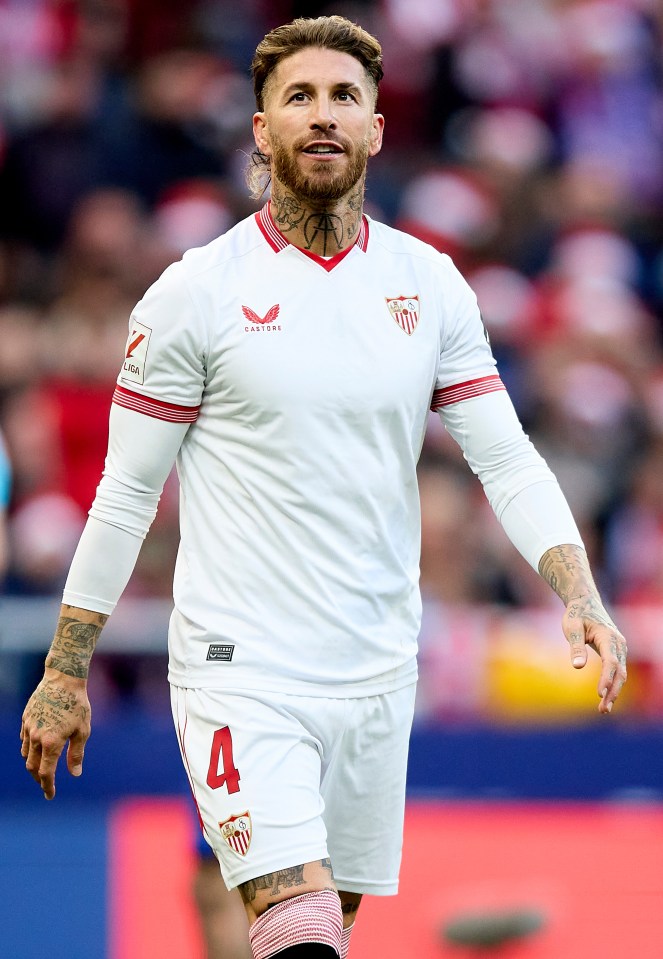 Real Madrid legend Sergio Ramos returned to Atletico Madrid on Saturday