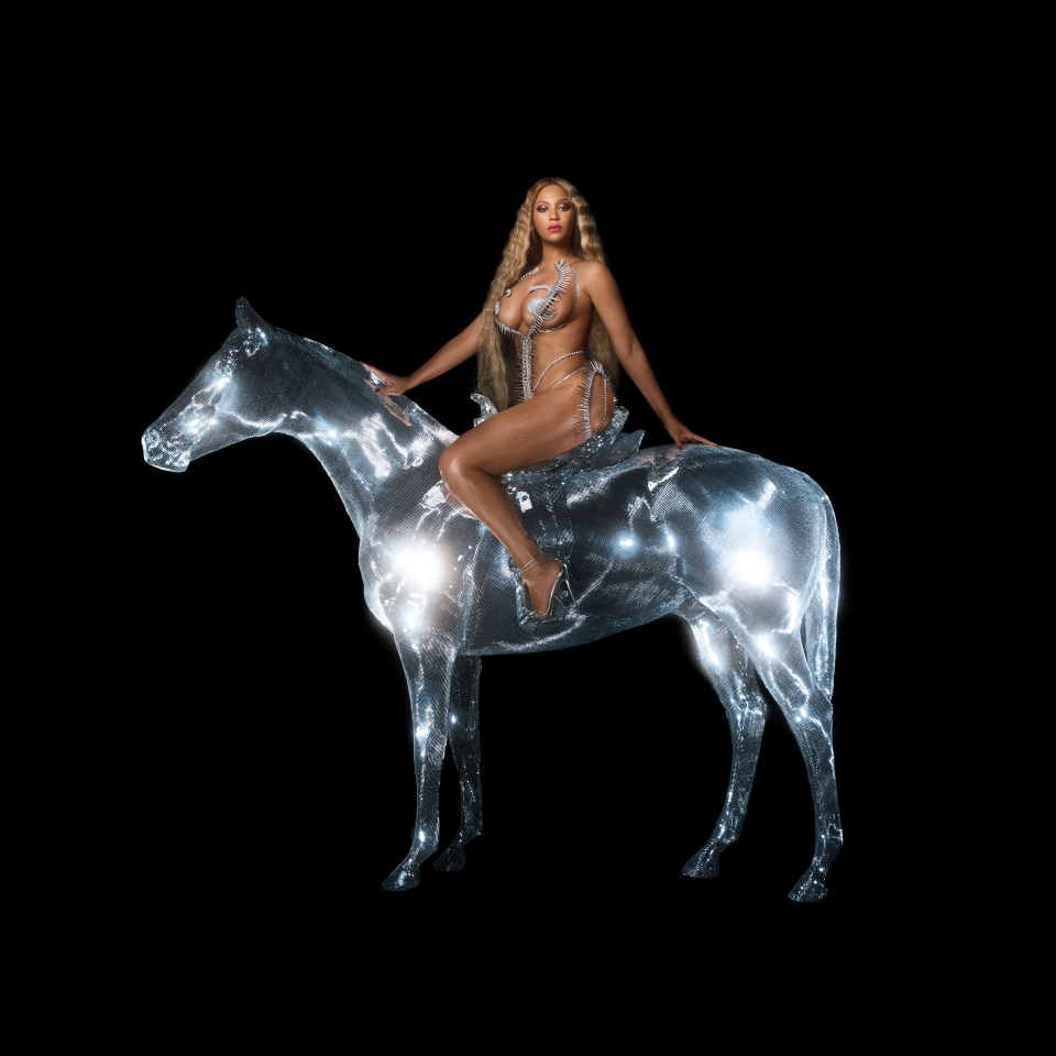 Beyonce stripped down to promote her music, leaving very little to the imagination