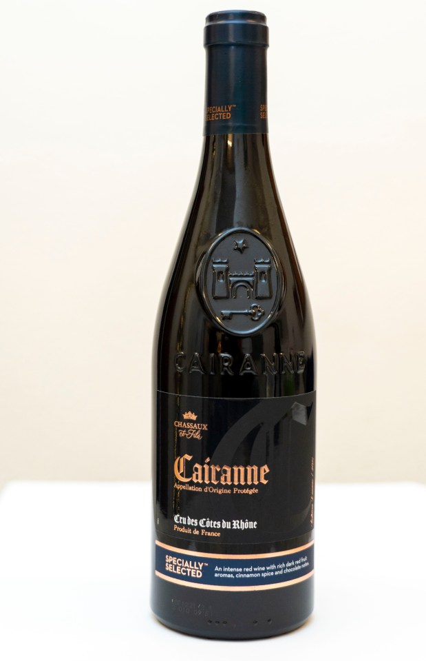 Aldi's French Cairanne red wine has won awards and will be reducing its price to £3.49