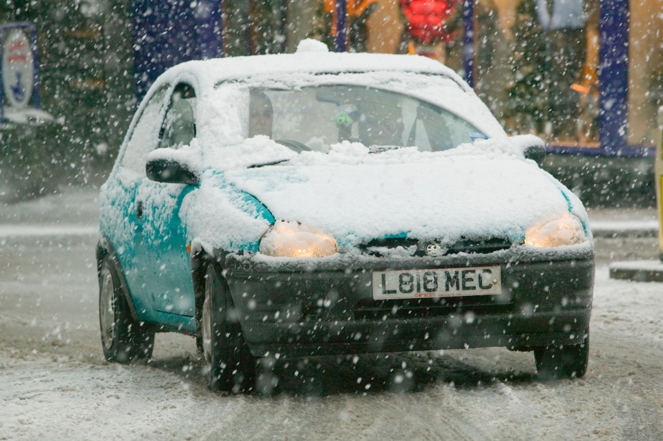 These are the three parts of your car which should never be covered in snow