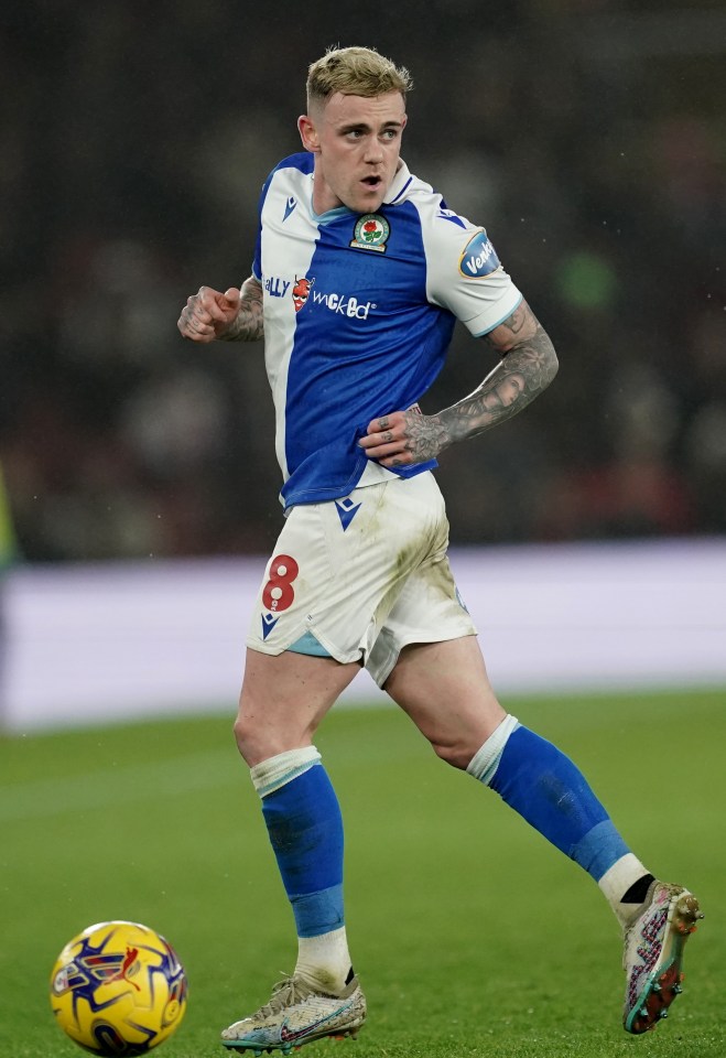 Sammie Szmodics is leading Blackburn’s promotion charge