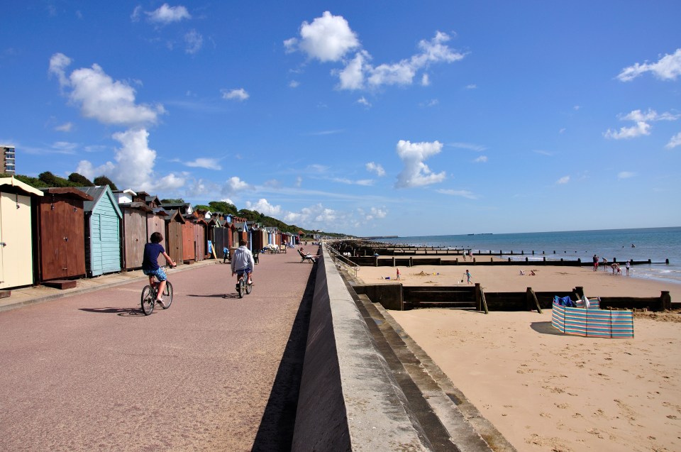 Frinton-on-Sea is home to an award-winning beach and colourful beach huts