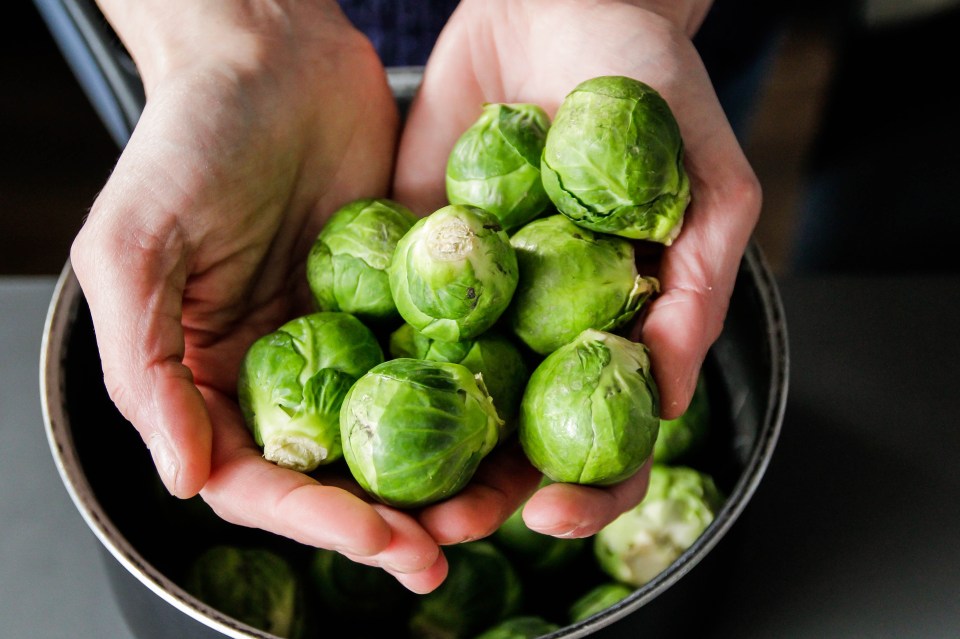 Brussel sprouts and pigs in blankets are a choking hazard