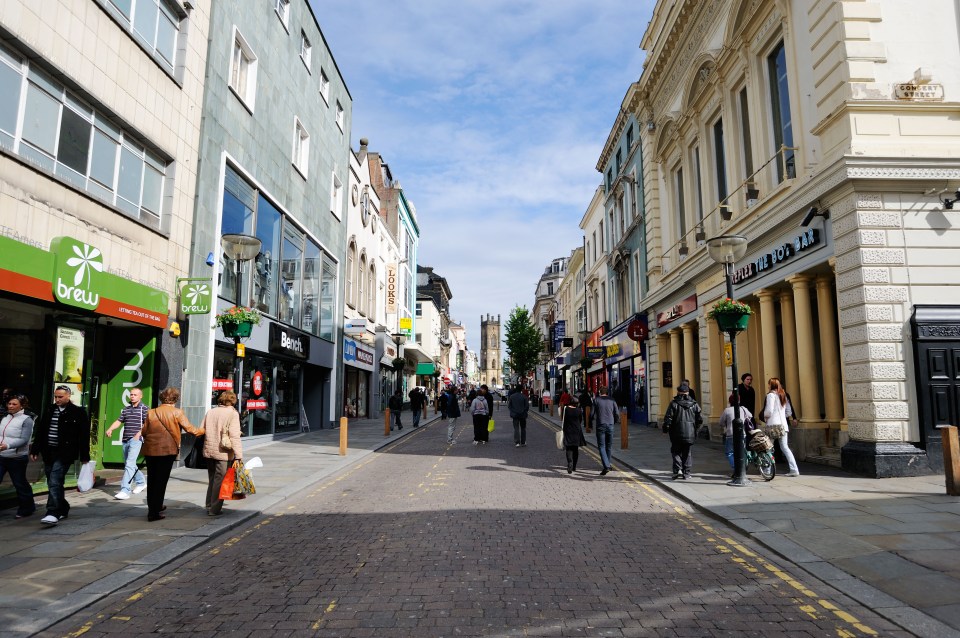 Julie French was shopping on Bold Street when she claims she experienced a 'time slip', transporting her back to the 1940s