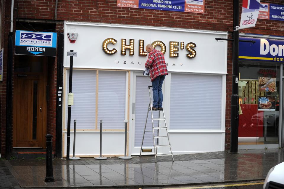 Chloe Hearn used to own a beauty salon in Essex