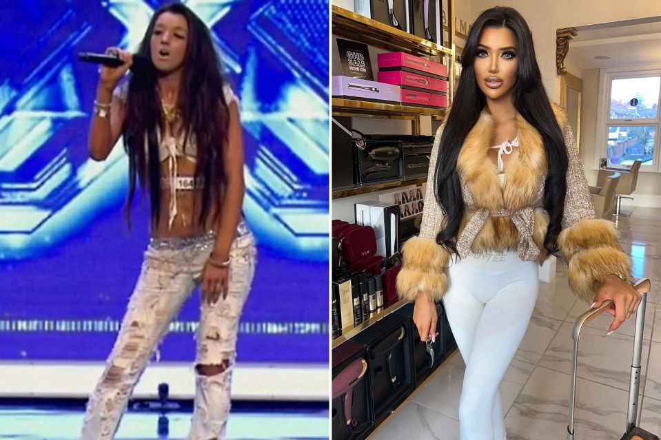  Chloe Khan shot to fame on X Factor