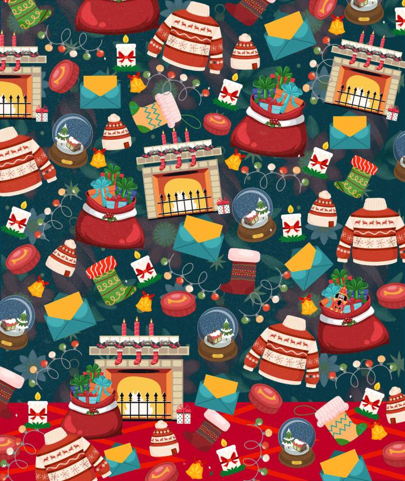 Can you find the Nutcracker amongst the festive wrapping?