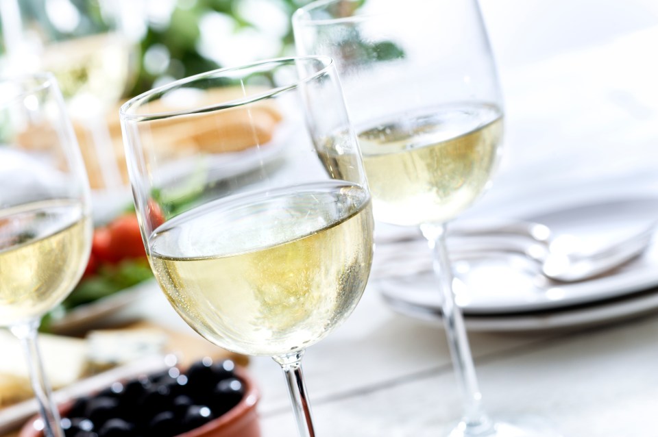 Too much white wine can leave you feeling nauseous the next day