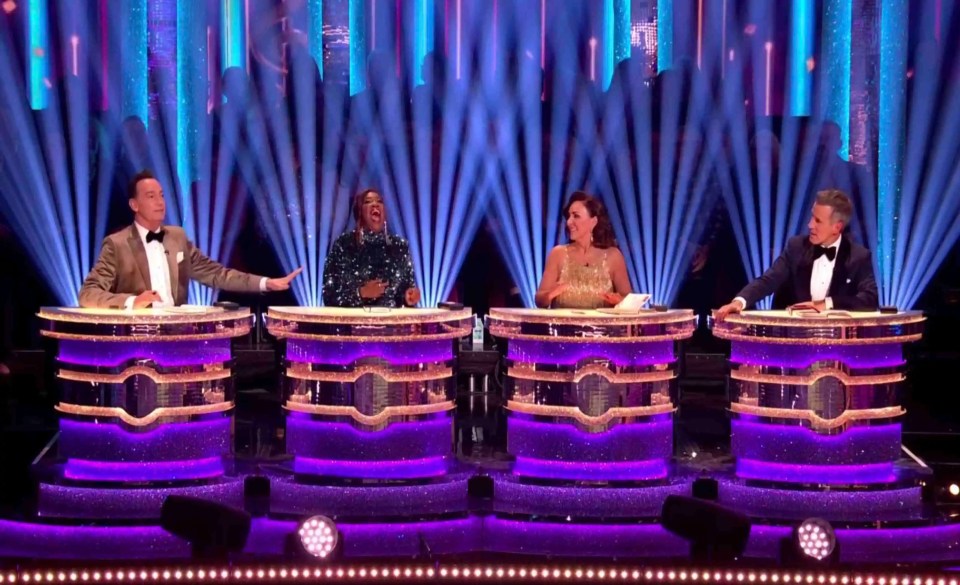 Strictly fans have accused the judges of having a favourite