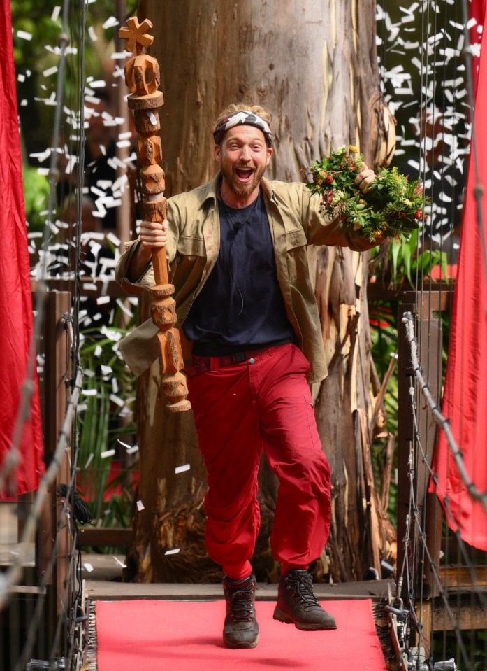 Sam was blown away at winning I’m A Celebrity