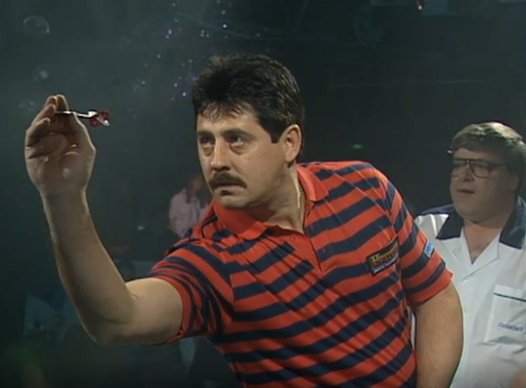 Dennis Priestley beat Jocky Wilson in the first ever PDC World Championship match