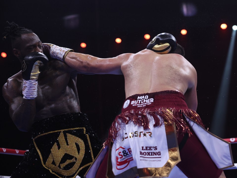 Deontay Wilder suffered a shock defeat to Joseph Parker in Saudi on Saturday night