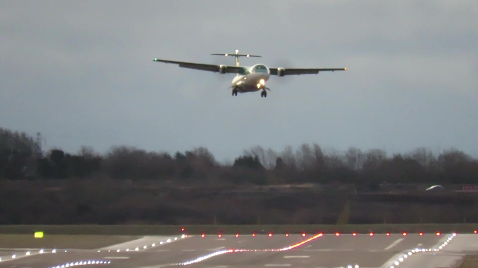 A plane had to abort landing at Birmingham Airport