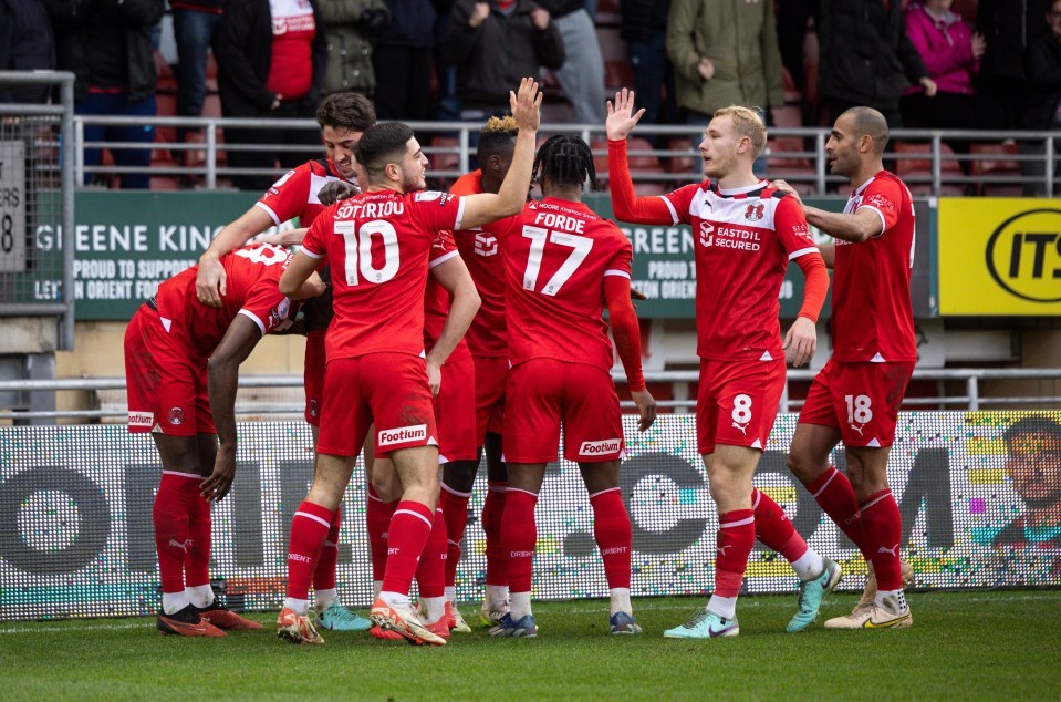 Leyton Orient’s match against Wycombe was stopped after an injury to the linesman