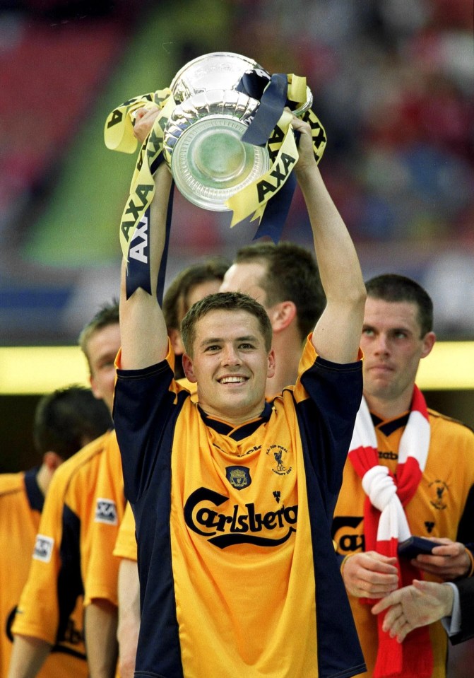 Michael Owen scored twice when Liverpool beat Arsenal in the 2001 final