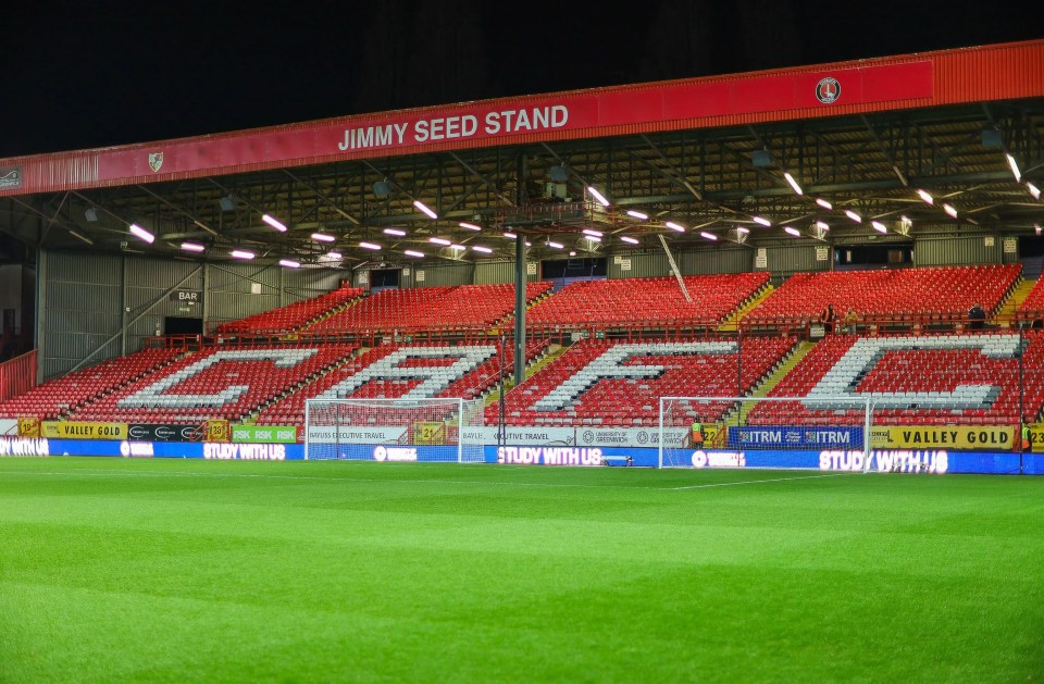 Charlton's clash with Cambridge has been affected by a water shortage