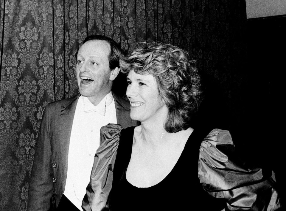 Andrew and Camilla at a ball in 1986