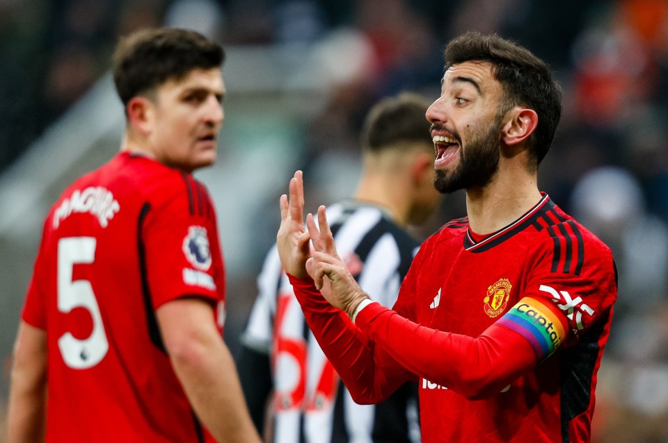 The Red Devils were 'absolutely battered' by Newcastle on Saturday