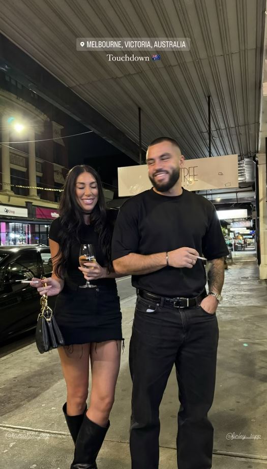 Finn Tapp has been partying with Mafs Australia's Tamara Joy